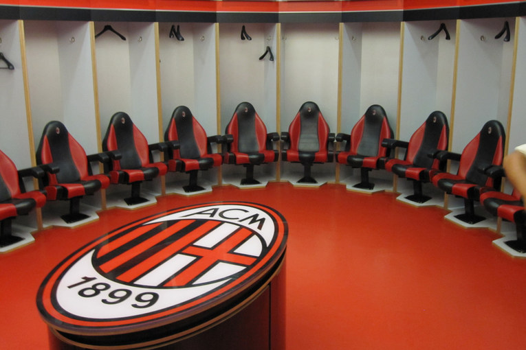 AC Milan Changing Room