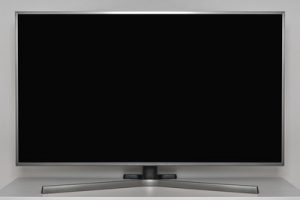Blank Television Screen