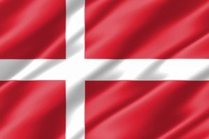 Danish Flag Rippled