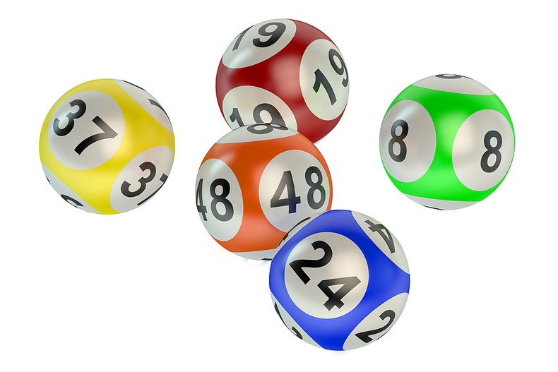 Four Coloured Lottery Balls