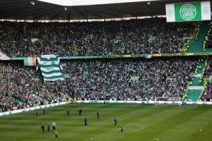 Glasgow Celtic Football Fans at Celtic Park