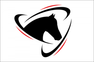 Horse Logo with Border