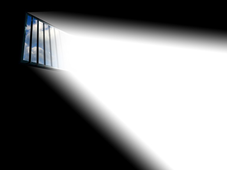 Light Through Prison Cell Window