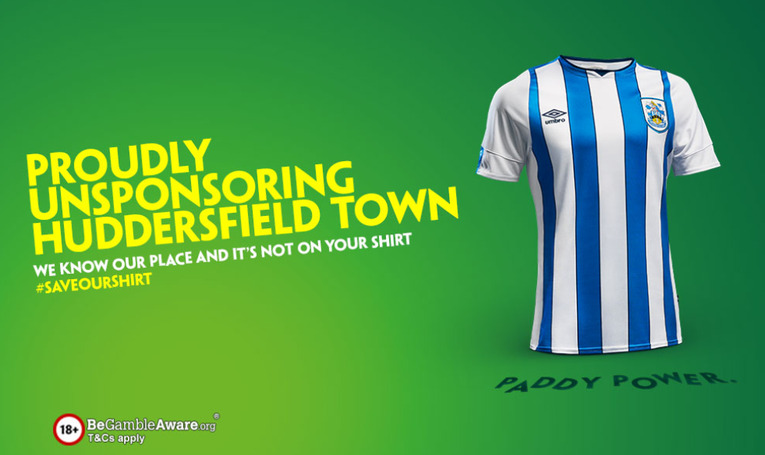 Paddy Power Huddersfield Town Shirt
