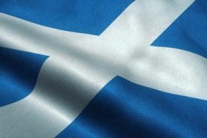Scotland Fabric Flag