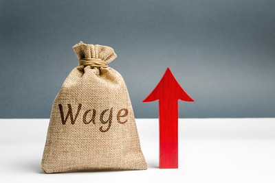 Wage Increase Money Bag
