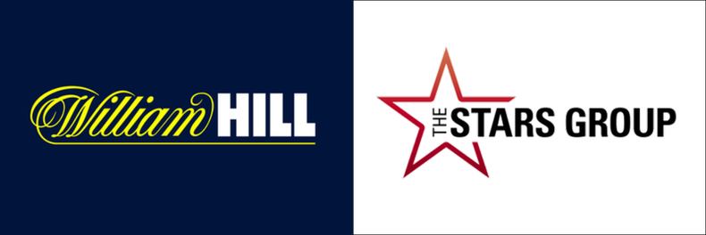 William Hill and Stars Group Logos