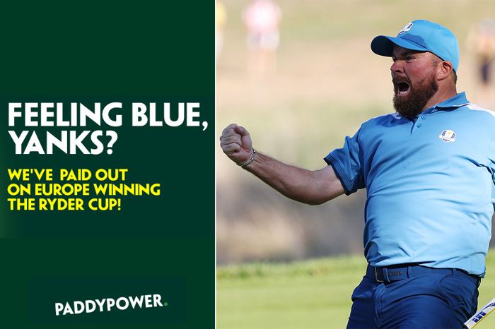 Paddy Power Pays Out on Ryder Cup….After Just One Session!
